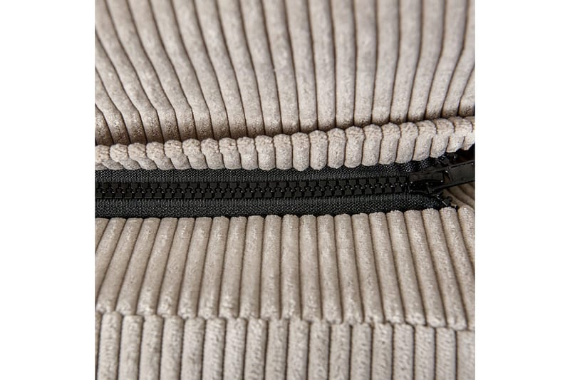 Seng med lamelramme Melle - Taupe/Manchesterstof, 140x200 cm - Møbler - Senge - Sengeramme & sengestel