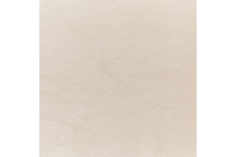 Seng med lamelramme Metz - Beige, Sølv/Fløjl, 90x200 cm - Møbler - Senge - Sengeramme & sengestel