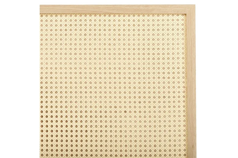 Seng med lamelramme Monpazier - Lyst træ, 140x200 cm - Møbler - Senge - Sengeramme & sengestel