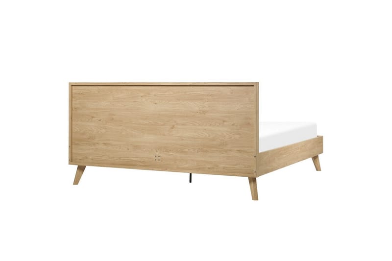 Seng med lamelramme Monpazier - Lyst træ, 180x200 cm - Møbler - Senge - Sengeramme & sengestel