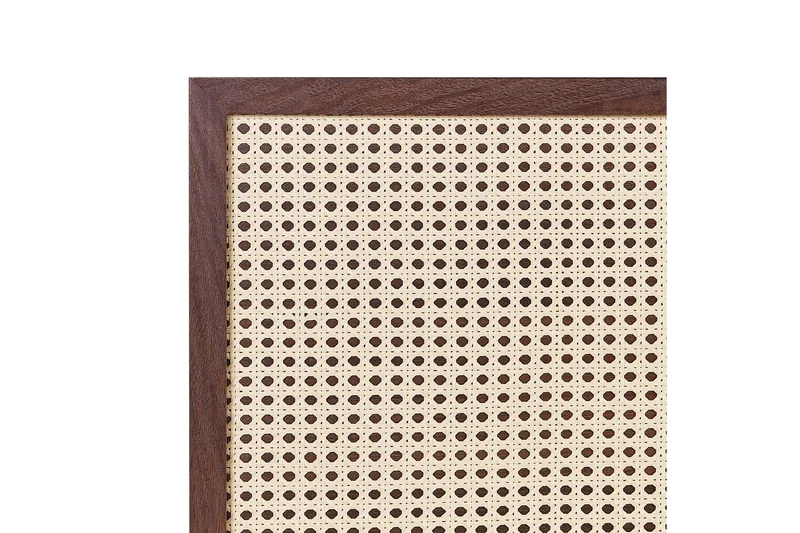 Seng med lamelramme Monpazier - Mørkt træ, 140x200 cm - Møbler - Senge - Sengeramme & sengestel