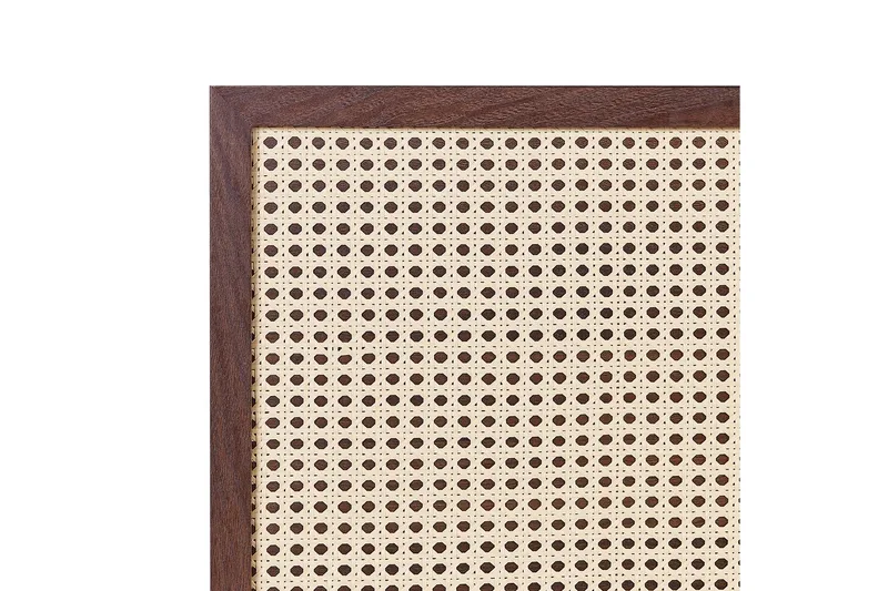 Seng med lamelramme Monpazier - Mørkt træ, 140x200 cm - Møbler - Senge - Sengeramme & sengestel