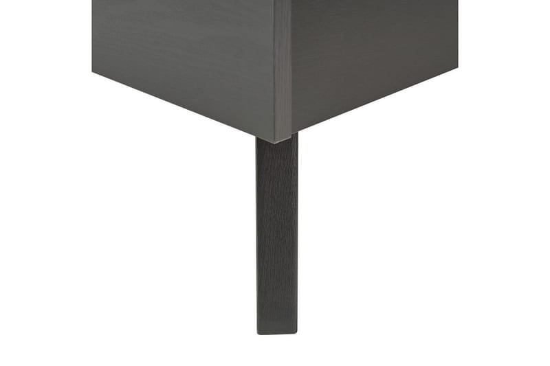 Seng med lamelramme Monpazier - Sort, lyst træ, 140x200 cm - Møbler - Senge - Sengeramme & sengestel