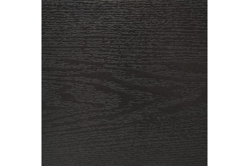 Seng med lamelramme Monpazier - Sort, lyst træ, 160x200 cm - Møbler - Senge - Sengeramme & sengestel