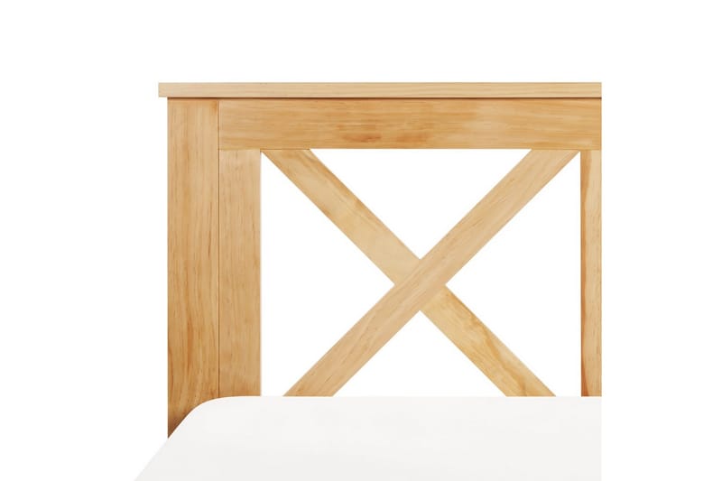 Seng med lamelramme Tannay - Lyst træ, 140x200 cm - Møbler - Senge - Sengeramme & sengestel