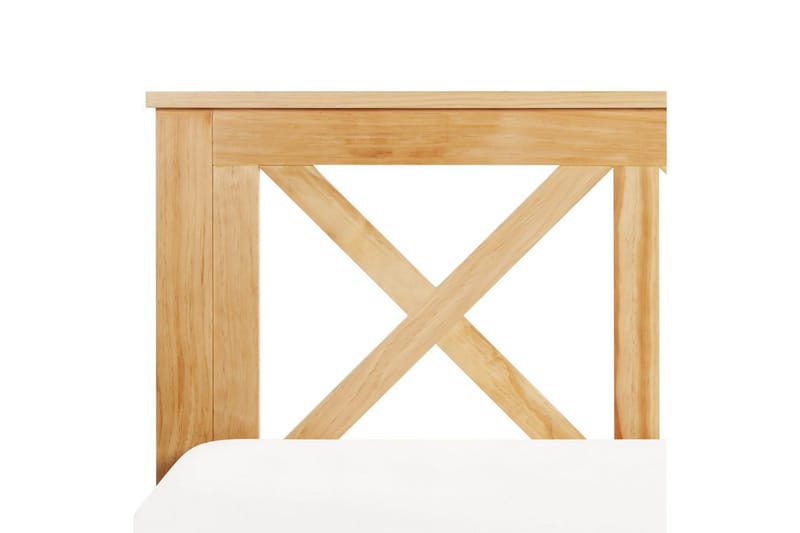 Seng med lamelramme Tannay - Lyst træ, 160x200 cm - Møbler - Senge - Sengeramme & sengestel