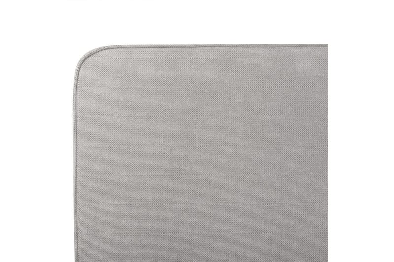 Seng med lamelramme Valognes - Grå, sort, 180x200 cm - Møbler - Senge - Sengeramme & sengestel