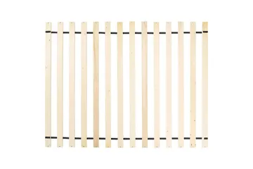 Seng med lamelramme Valognes - Grøn, Sort, Grøn, sort, 160x200 cm - Møbler - Senge - Sengeramme & sengestel
