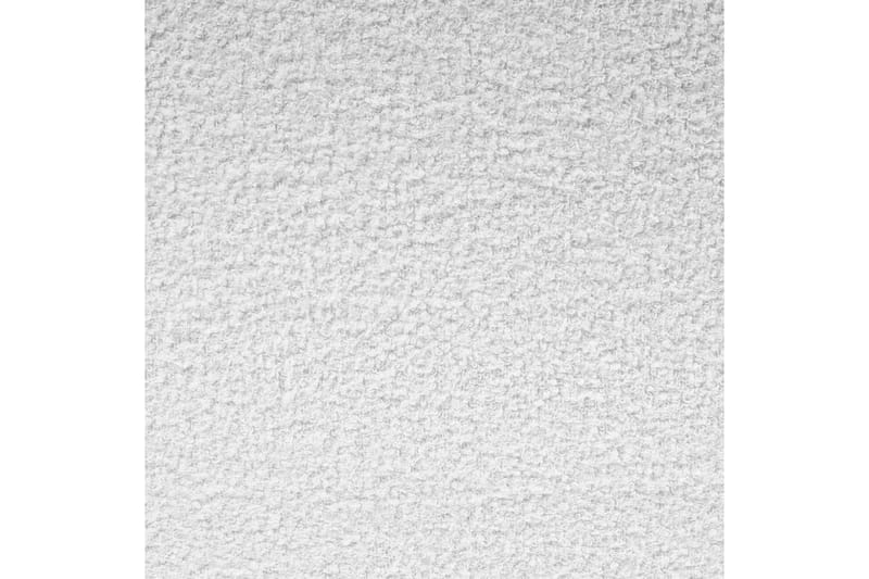 Seng med lamelramme Valognes - Hvid, Sort, 160x200 cm - Møbler - Senge - Sengeramme & sengestel