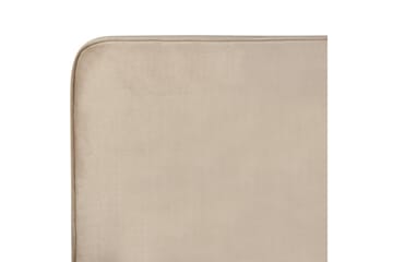 Seng med lamelramme Valognes - Taupe, sort, 180x200 cm - Møbler - Senge - Sengeramme & sengestel