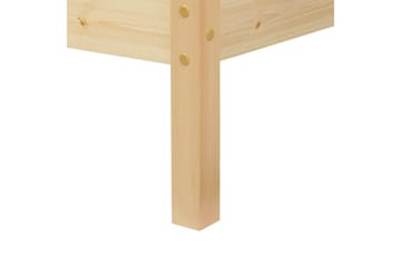 Seng med lamelramme Vannes - 140x200 cm - Møbler - Senge - Sengeramme & sengestel