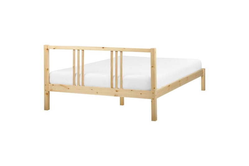 Seng med lamelramme Vannes - 140x200 cm - Møbler - Senge - Sengeramme & sengestel