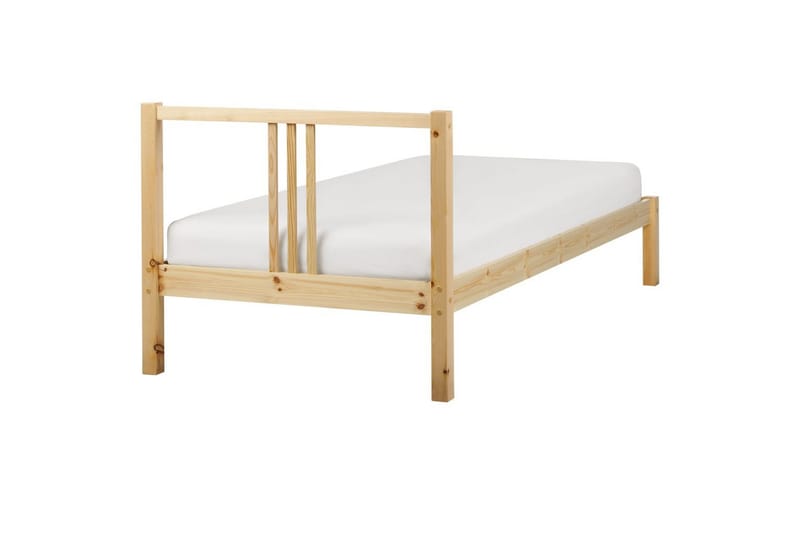 Seng med lamelramme Vannes - 90x200 cm - Møbler - Senge - Sengeramme & sengestel