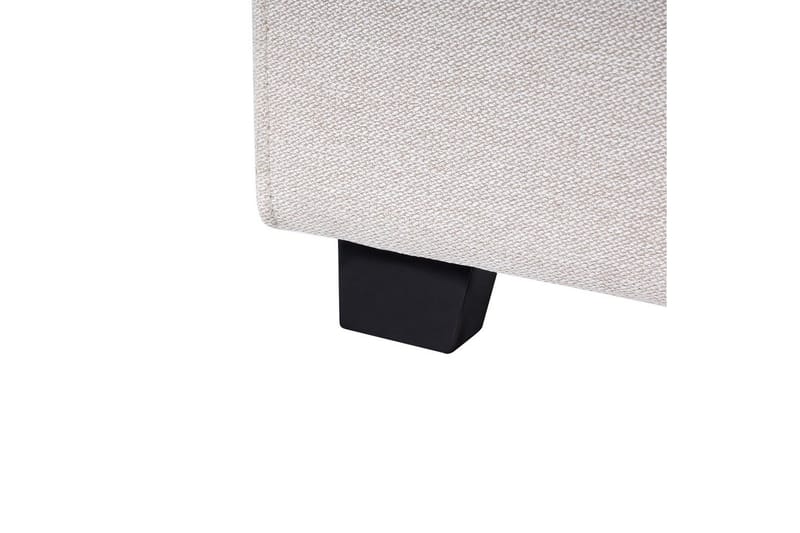 Seng med lamelramme Vaucluse - Hvid/Polyester, 160x200 cm - Møbler - Senge - Sengeramme & sengestel