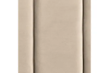 Seng med lamelramme Villette - Beige, sort, 140x200 cm - Møbler - Senge - Sengeramme & sengestel