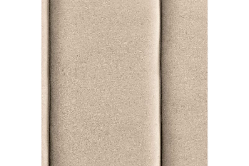 Seng med lamelramme Villette - Beige, sort, 180x200 cm - Møbler - Senge - Sengeramme & sengestel