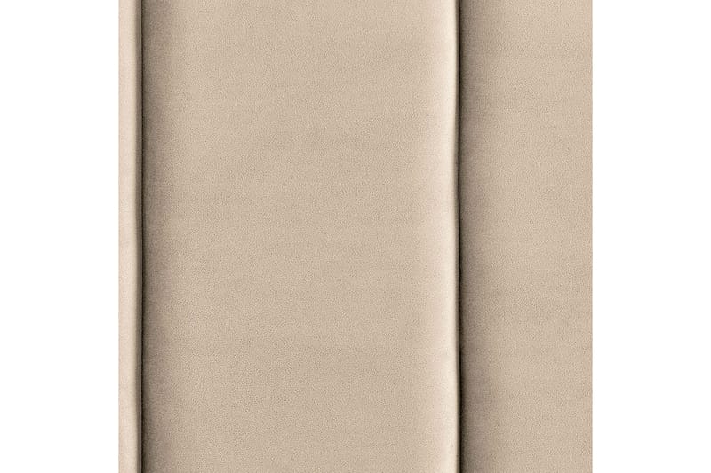 Seng med lamelramme Villette - Beige, sort, 180x200 cm - Møbler - Senge - Sengeramme & sengestel