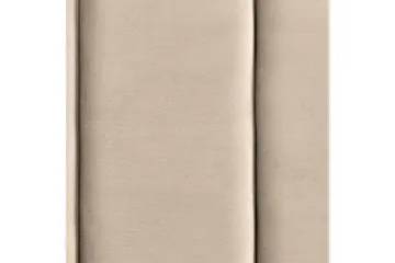 Seng med lamelramme Villette - Beige, sort, 180x200 cm - Møbler - Senge - Sengeramme & sengestel