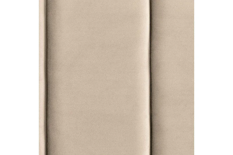 Seng med lamelramme Villette - Beige, sort, 180x200 cm - Møbler - Senge - Sengeramme & sengestel
