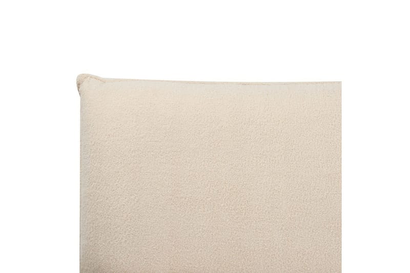 Seng med lamelramme Vinay - Lys beige, 160x200 cm - Møbler - Senge - Sengeramme & sengestel