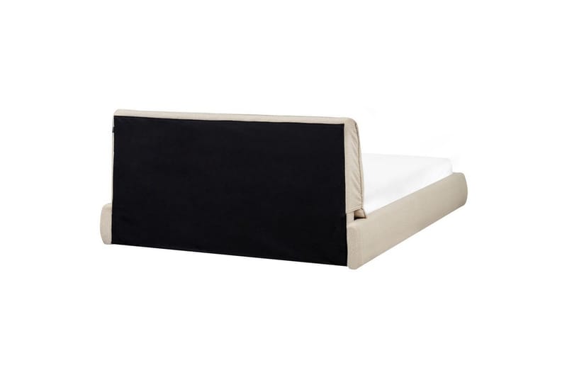 Seng med lamelramme Vinay - Lys beige, 160x200 cm - Møbler - Senge - Sengeramme & sengestel