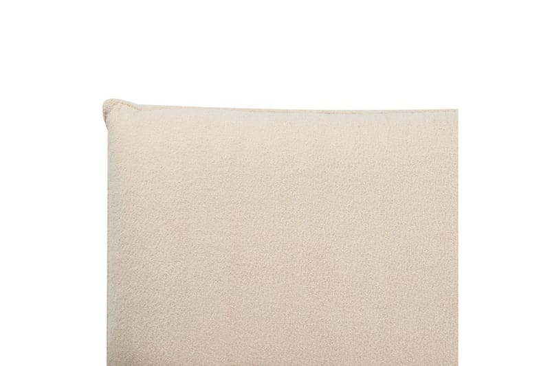 Seng med lamelramme Vinay - Lys beige, 180x200 cm - Møbler - Senge - Sengeramme & sengestel