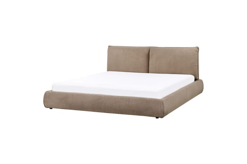 Seng med lamelramme Vinay - Taupe, 180x200 cm - Møbler - Senge - Sengeramme & sengestel