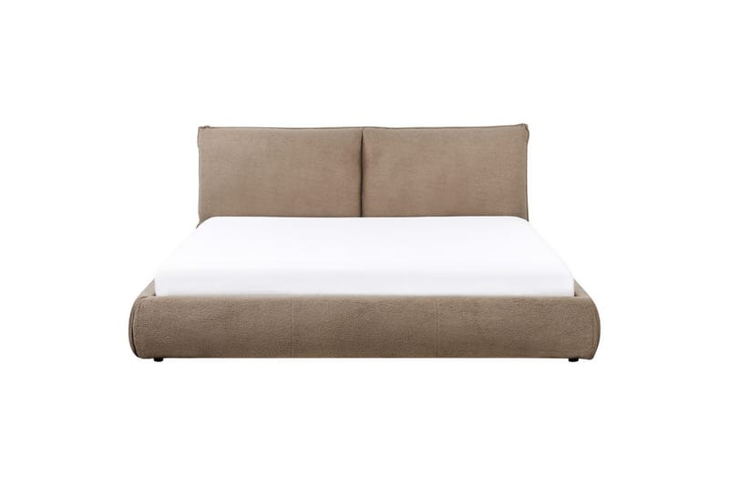 Seng med lamelramme Vinay - Taupe, 180x200 cm - Møbler - Senge - Sengeramme & sengestel