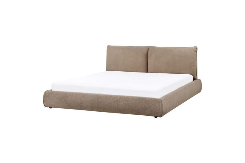 Seng med lamelramme Vinay - Taupe, 180x200 cm - Møbler - Senge - Sengeramme & sengestel