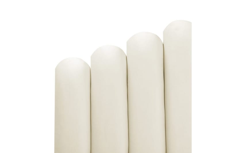 Seng med lamelramme Vincennes - Hvid, Sort, 180x200 cm - Møbler - Senge - Sengeramme & sengestel