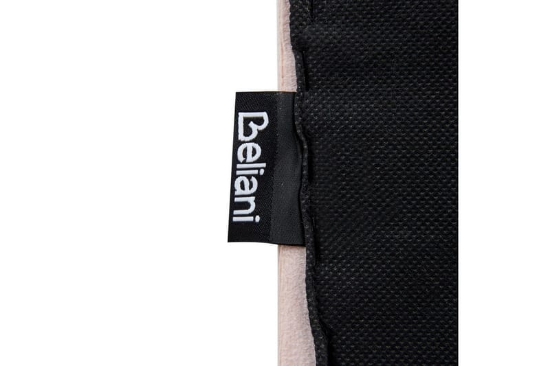 Seng med lamelramme Vincennes - Rosa, Sort, 180x200 cm - Møbler - Senge - Sengeramme & sengestel