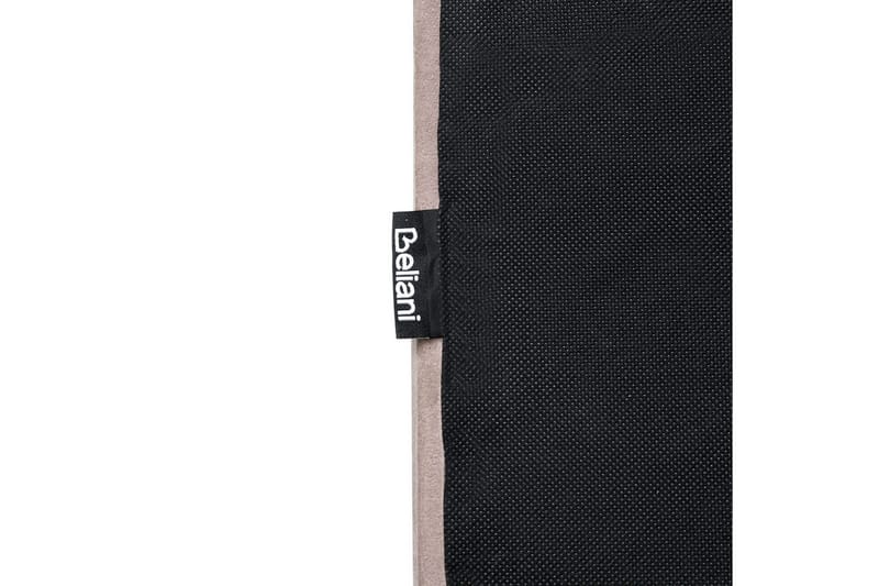 Seng med lamelramme Vincennes - Taupe, sort, 160x200 cm - Møbler - Senge - Sengeramme & sengestel