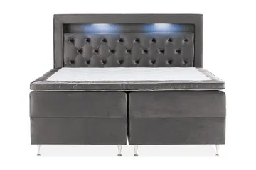 Alessia Komplet Sengesæt med Opbevaring LED-belysning 180x200 cm