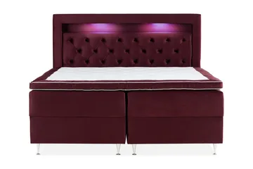 Alessia Komplet Sengesæt med Opbevaring LED-belysning 180x200 cm