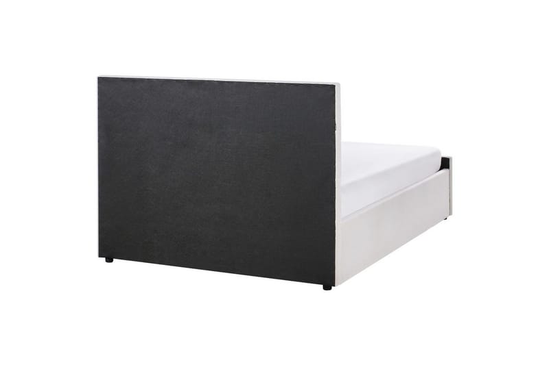 Seng med opbevaring Amiens - Beige, 140x200 cm - Møbler - Senge - Sengeramme & sengestel