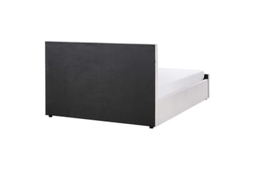 Seng med opbevaring Amiens - Beige, 160x200 cm - Møbler - Senge - Sengeramme & sengestel