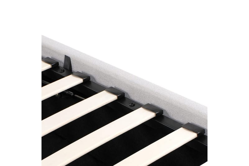 Seng med opbevaring Amiens - Beige, 160x200 cm - Møbler - Senge - Sengeramme & sengestel