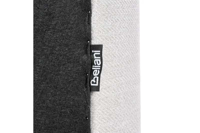 Seng med opbevaring Amiens - Beige, 180x200 cm - Møbler - Senge - Sengeramme & sengestel