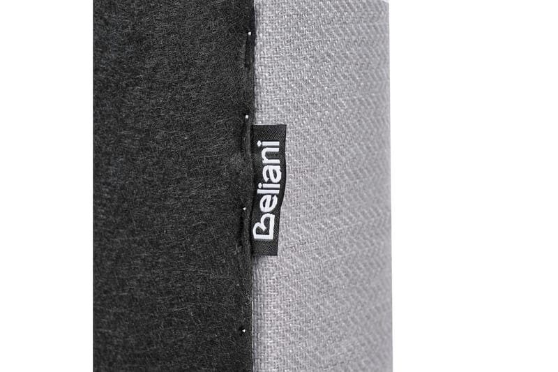 Seng med opbevaring Amiens - Grå, 140x200 cm - Møbler - Senge - Sengeramme & sengestel