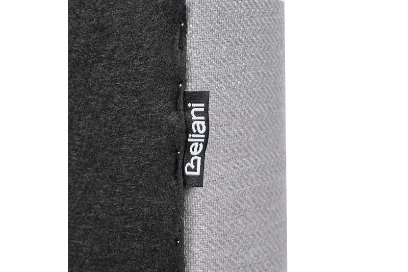 Seng med opbevaring Amiens - Grå, 140x200 cm - Møbler - Senge - Sengeramme & sengestel