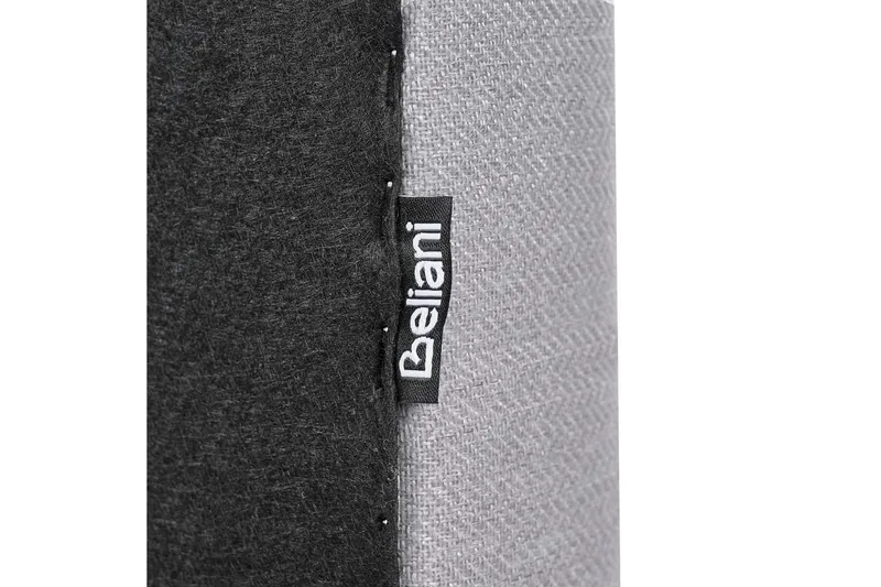 Seng med opbevaring Amiens - Grå, 180x200 cm - Møbler - Senge - Sengeramme & sengestel