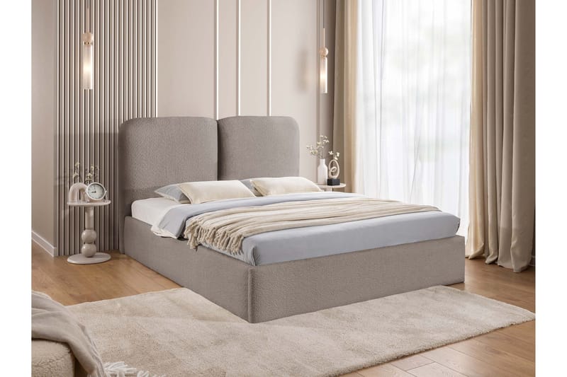 Arondel Opbevaringsseng - Grå - Møbler - Senge - Seng med opbevaring