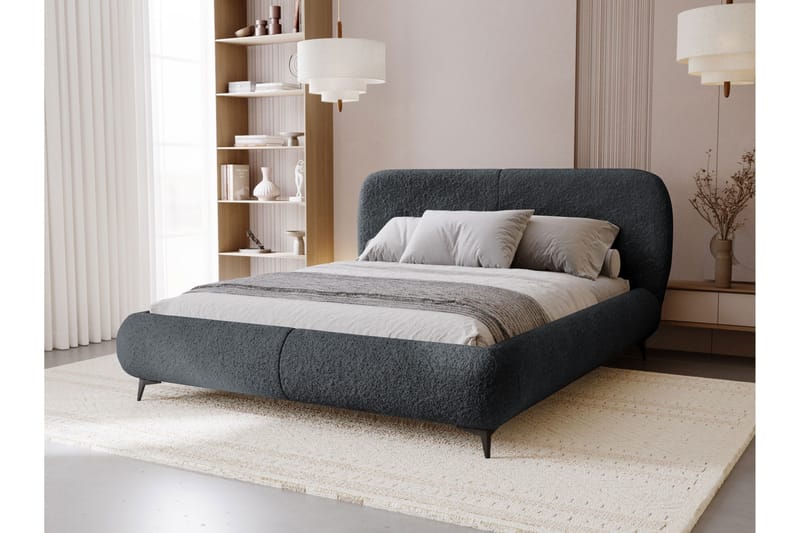 Arondel Opbevaringsseng - Grå - Møbler - Senge - Seng med opbevaring