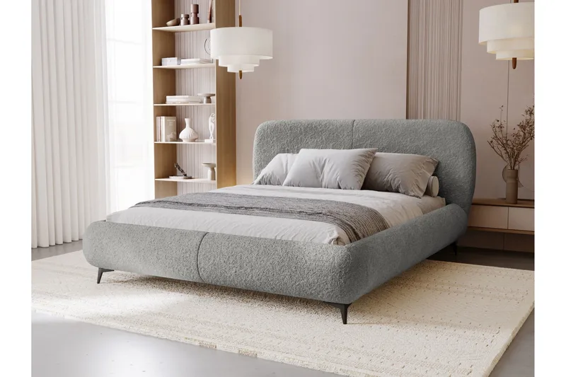 Arondel Opbevaringsseng - Grå - Møbler - Senge - Seng med opbevaring