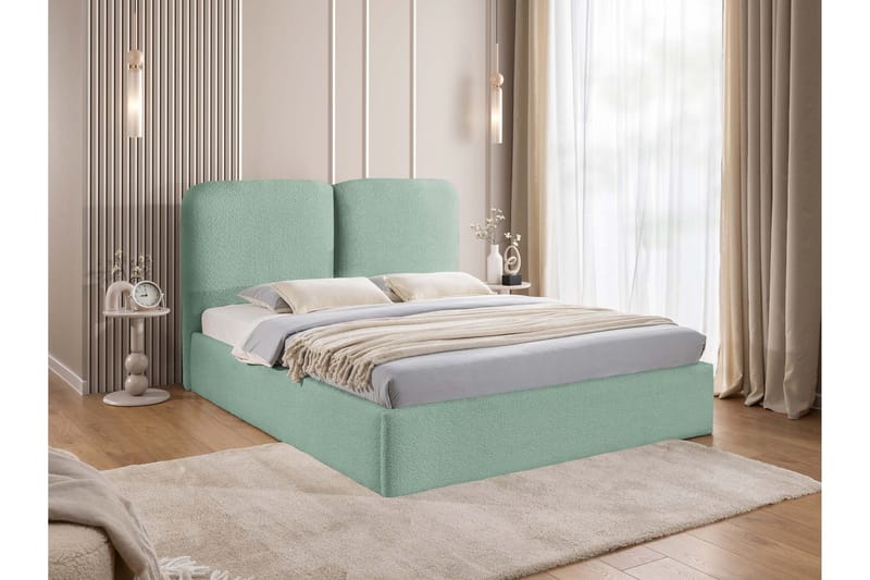 Arondel Opbevaringsseng - Lyserød - Møbler - Senge - Seng med opbevaring