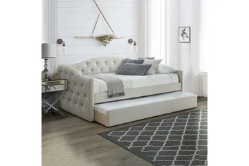 Atlanta Seng 90x205 cm - Grå - Møbler - Senge - Sengeramme & sengestel