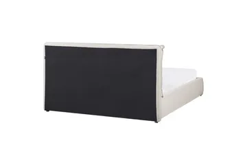 Seng med opbevaring Bajonna - Beige, 160x200 cm - Møbler - Senge - Sengeramme & sengestel