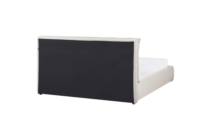 Seng med opbevaring Bajonna - Beige, 160x200 cm - Møbler - Senge - Sengeramme & sengestel