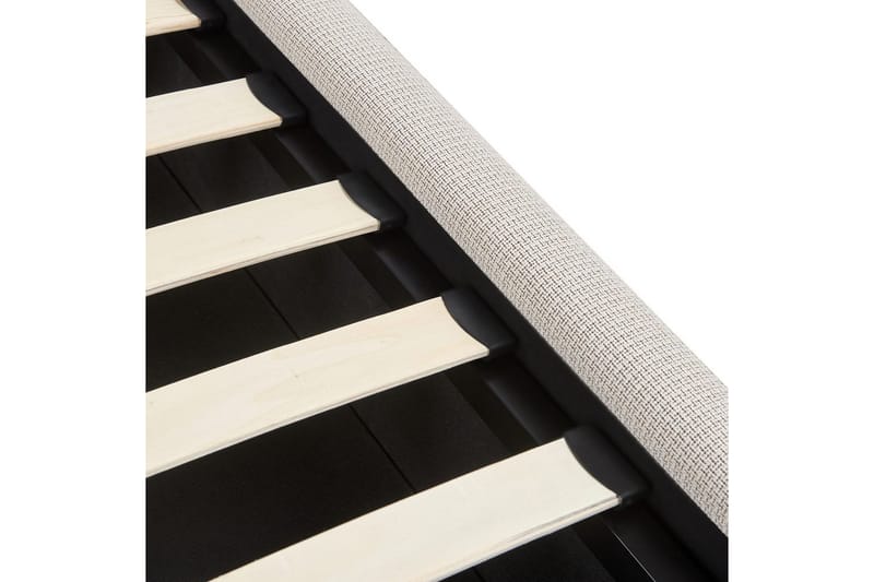 Seng med opbevaring Bajonna - Beige, 180x200 cm - Møbler - Senge - Sengeramme & sengestel