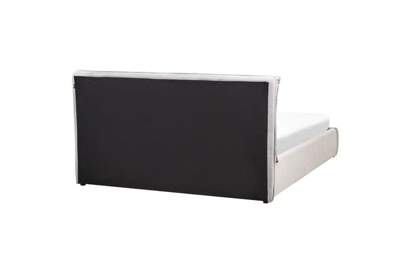 Seng med opbevaring Bajonna - Grå, 160x200 cm - Møbler - Senge - Sengeramme & sengestel